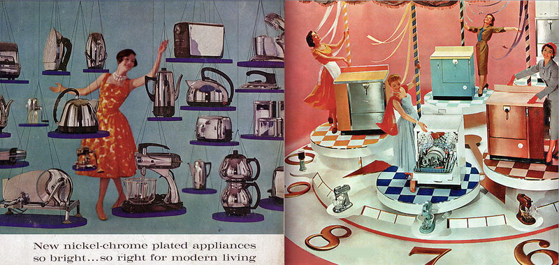 Illustration for article titled According to Advertising, the 1950s Woman Wanted to Fuck Her Appliances